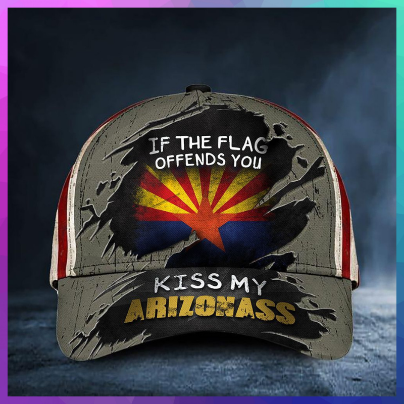 If You Flag Offends You Kiss My Arizona cap Hat 3 If You Flag Offends You Kiss My Arizonaass cap 2