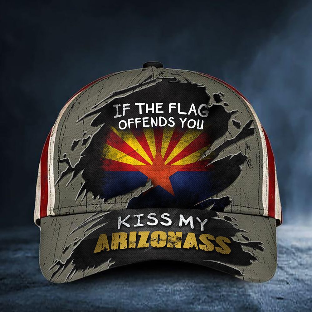 If You Flag Offends You Kiss My Arizona cap Hat