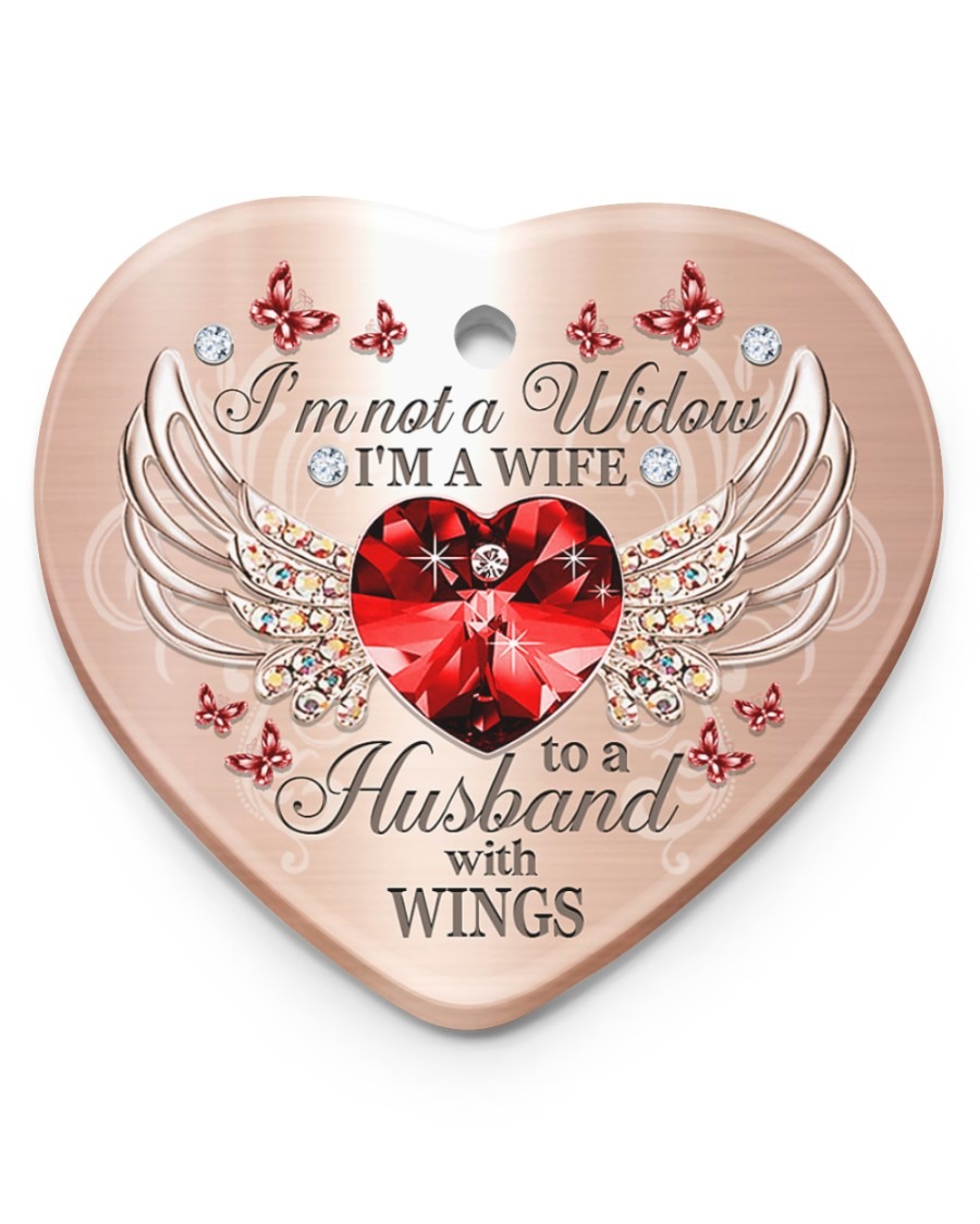 Im not a window Im a wife to a husband with wings necklace