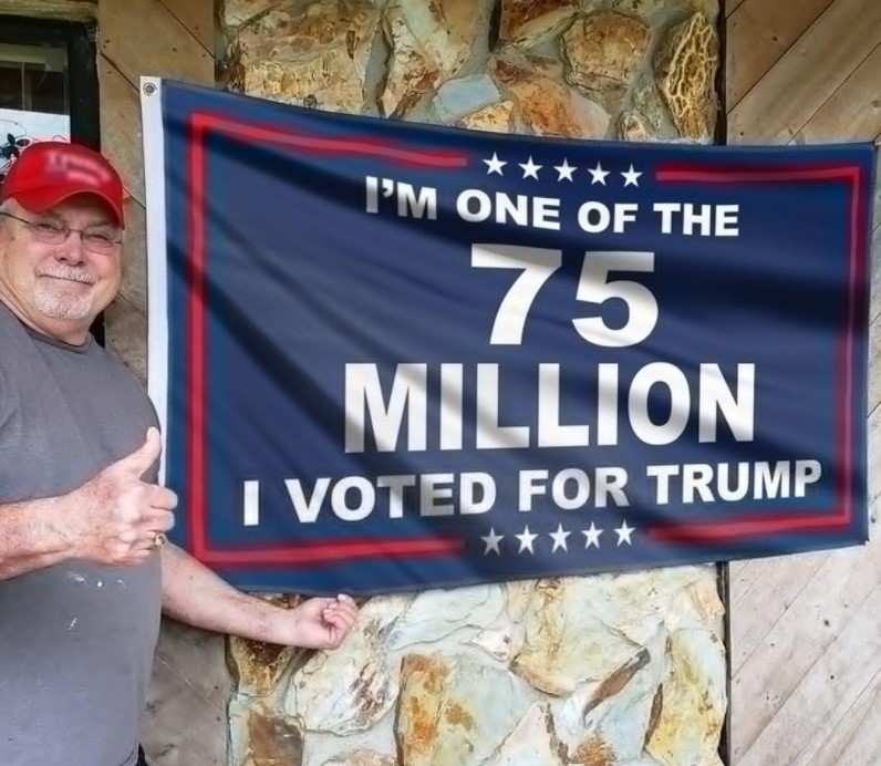 Im-the-one-of-75-milions-people-I-vote-for-Trump-flag
