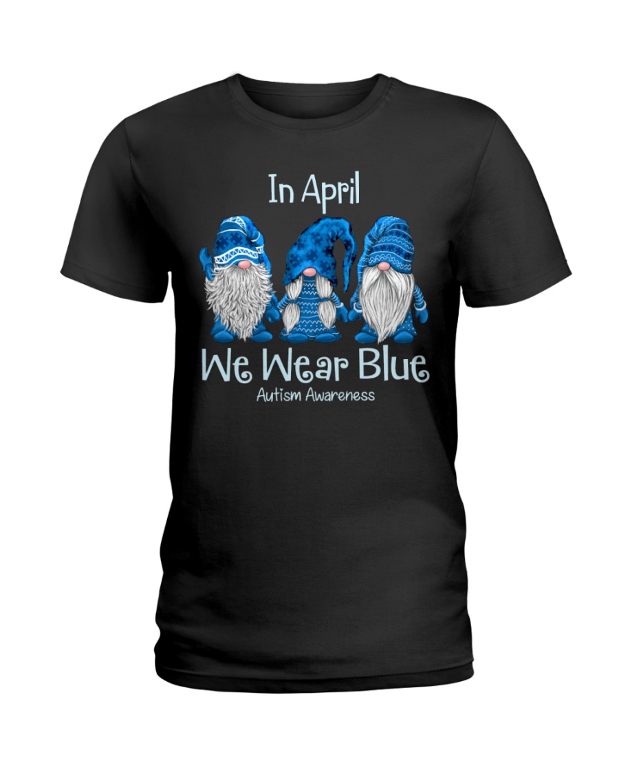 In April We Wear Blue Autism Awareness ShIRT3