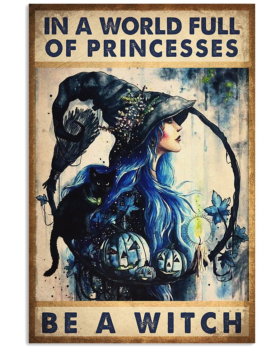 In a world full of princesses be a witch psoter