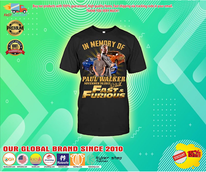 In memories of November 30 Fast and Furious shirt 8 In memories of November 30 Fast and Furious shirt 3