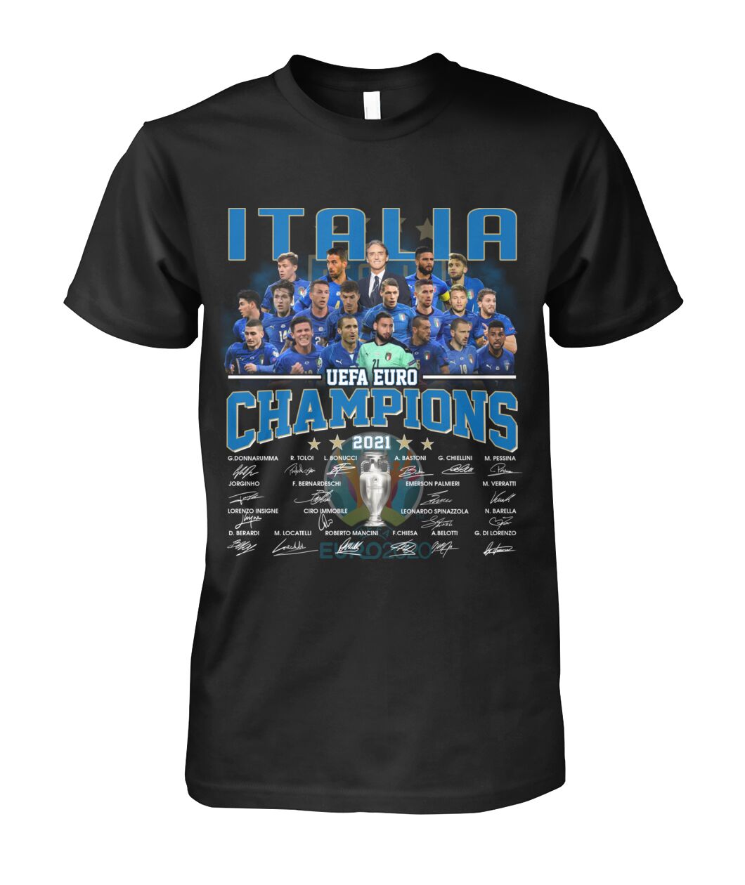 Italia UEFA EURO Champions 2021 Shirt