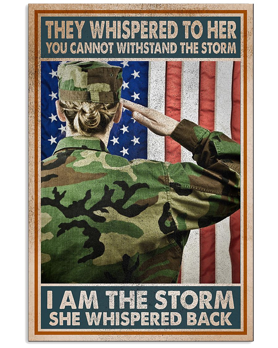 They whispered to her I am the storm she whispered back poster 10 They whispered to her I am the storm she whispered back poster