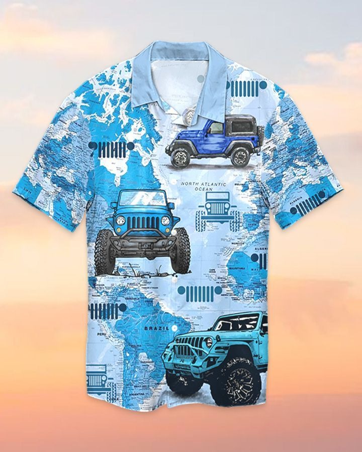 Jeep Atlantic hawaiian shirt