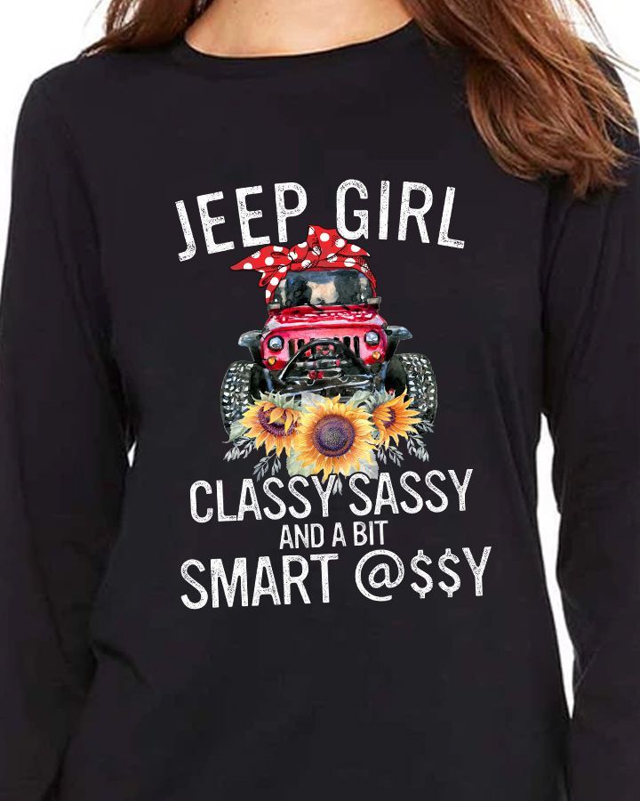 Jeep Girl Classy Sassy Smart Shirt1