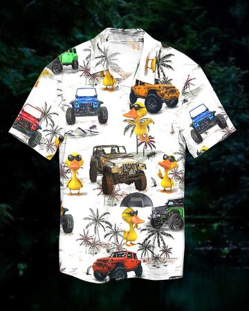 Jeep Ocean Duck Hawaiian Shirt