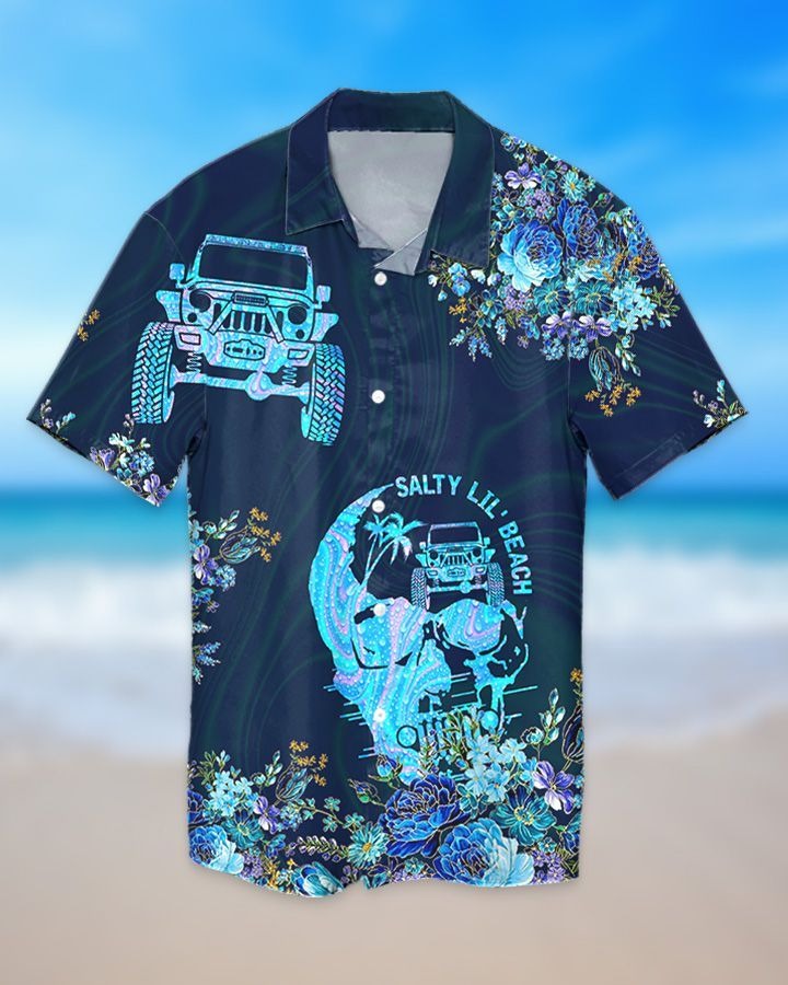 Jeep Skull Salty Lilbeach hawaiian shirt