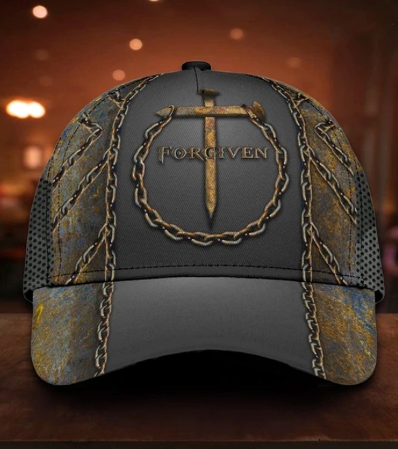 Jesus forgiven classic cap