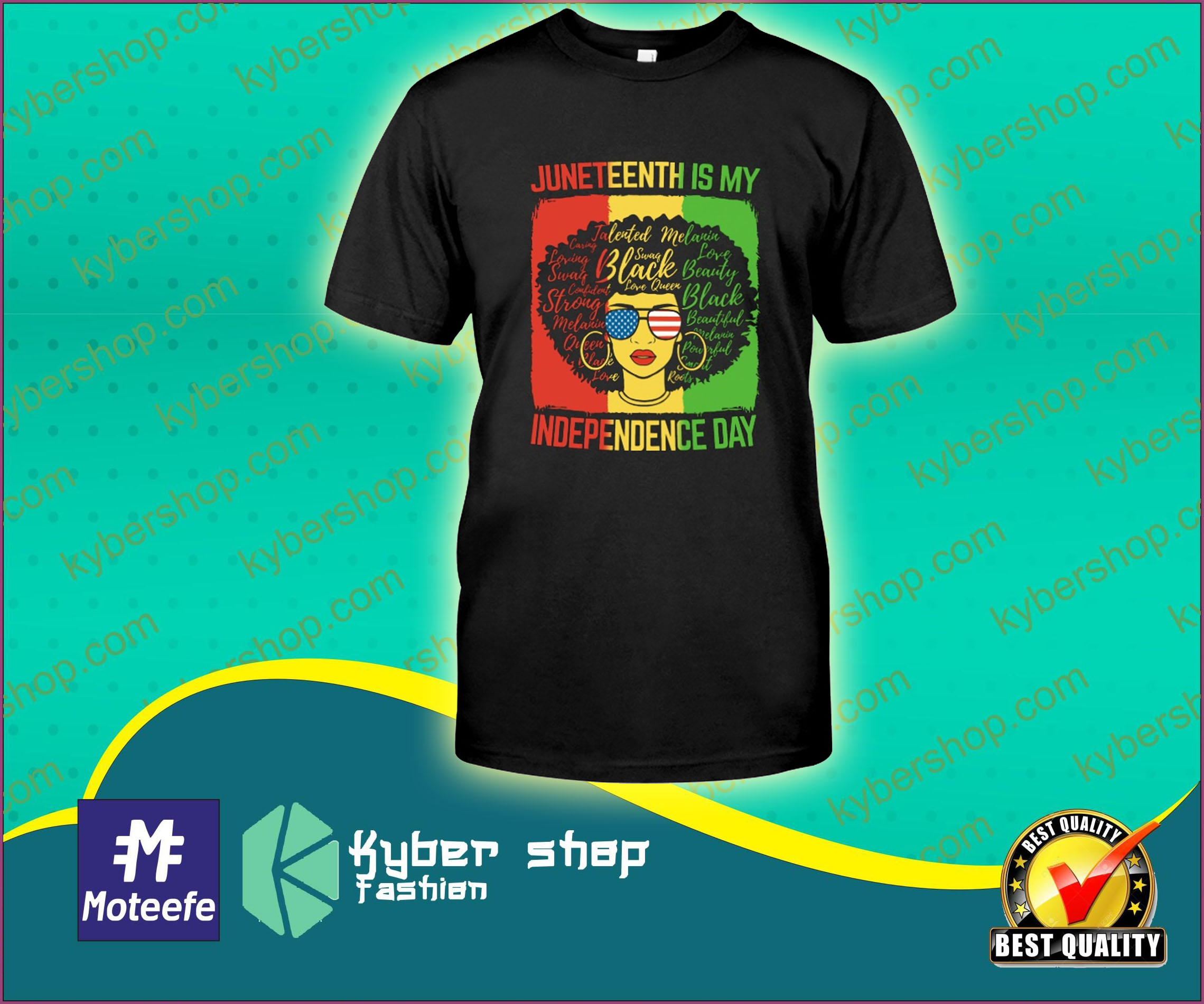 Juneteenth is my black melamom love beautiful independence day shirt, hoodie 3 Juneteenth is my black melamom love beautiful independence day shirt