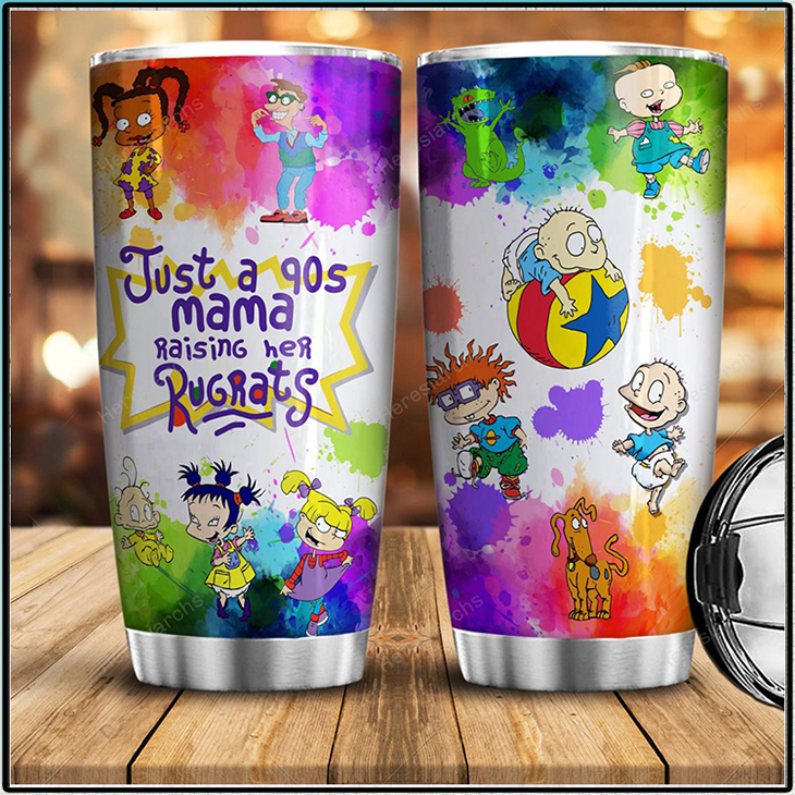 Just A 90s Mama Raising Her Rugrats Tumbler 3 Just A 90s Mama Raising Her Rugrats Tumbler1