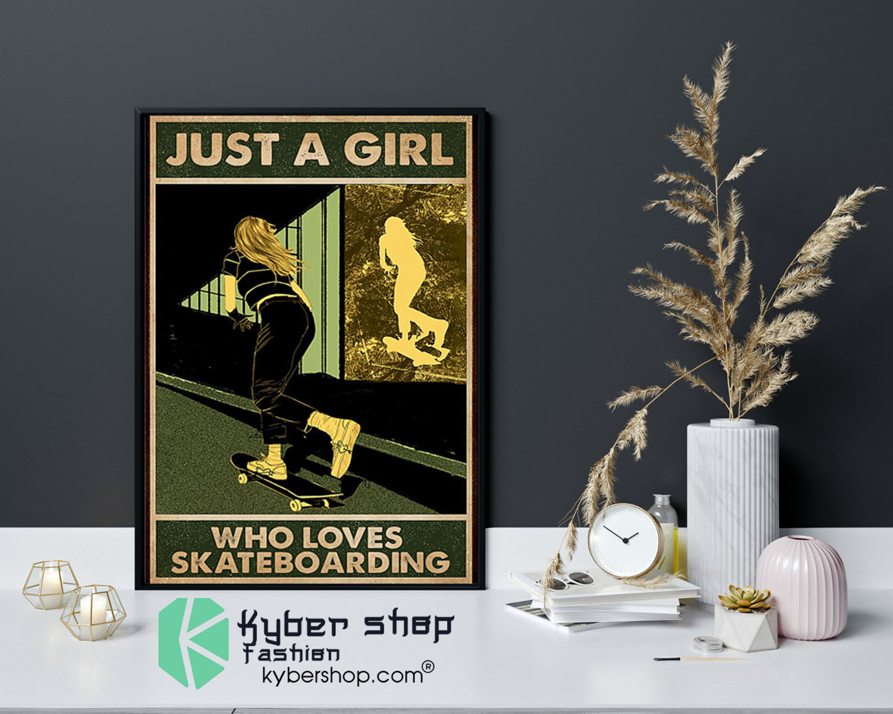 Justagirlwholovesskateboardingposter