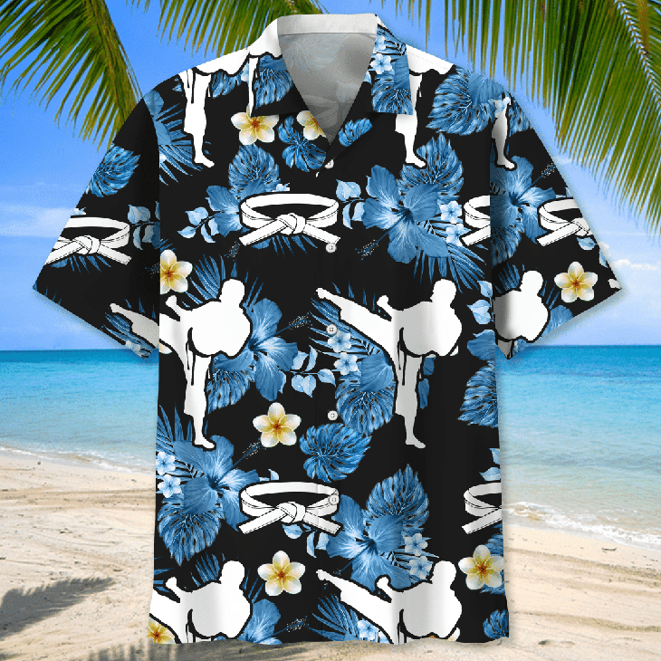 Karate Nature Hawaiian Shirt And Short1