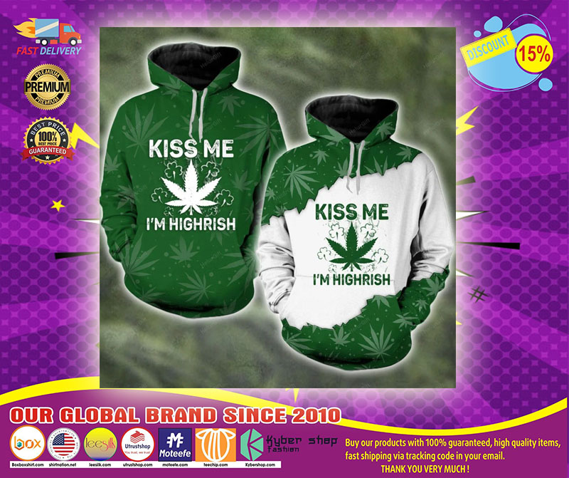 KissmeI'mhighrishcoupledhoodie