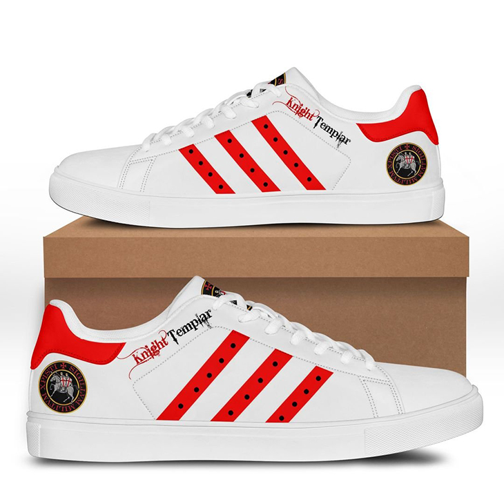 Knight Templar Stan Smith Low Top Shoes 5 Knight Templar Stan Smith Low Top Shoes4