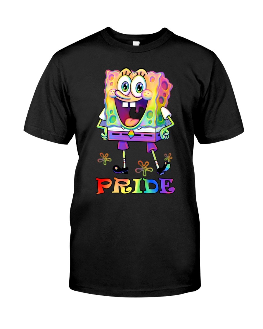 LGBT Pride SpongeBob SquarePants shirt