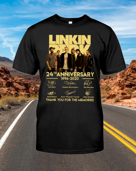 Linkin Park 24th Anniversary 1996 2020 shirt 1 LinkinParkthAnniversaryshirt