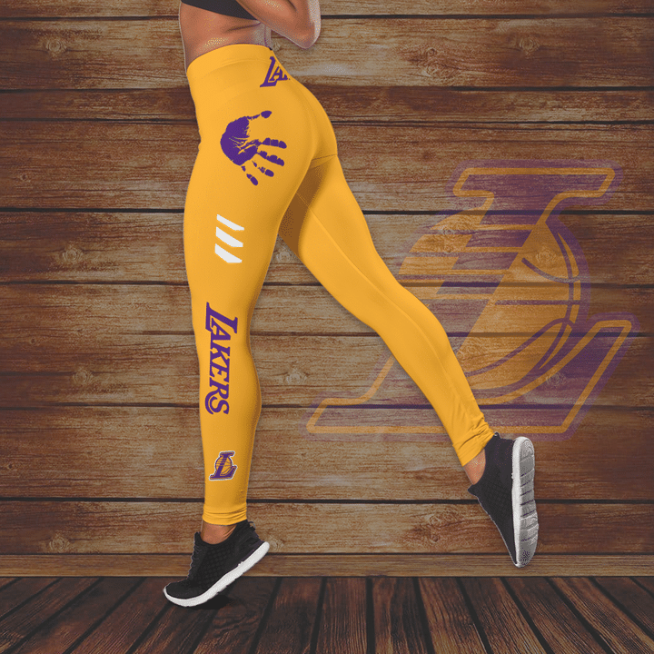 Los Angeles Lakers hollow tank top and legging 3 Los Angeles Lakers hollow tank top and legging2