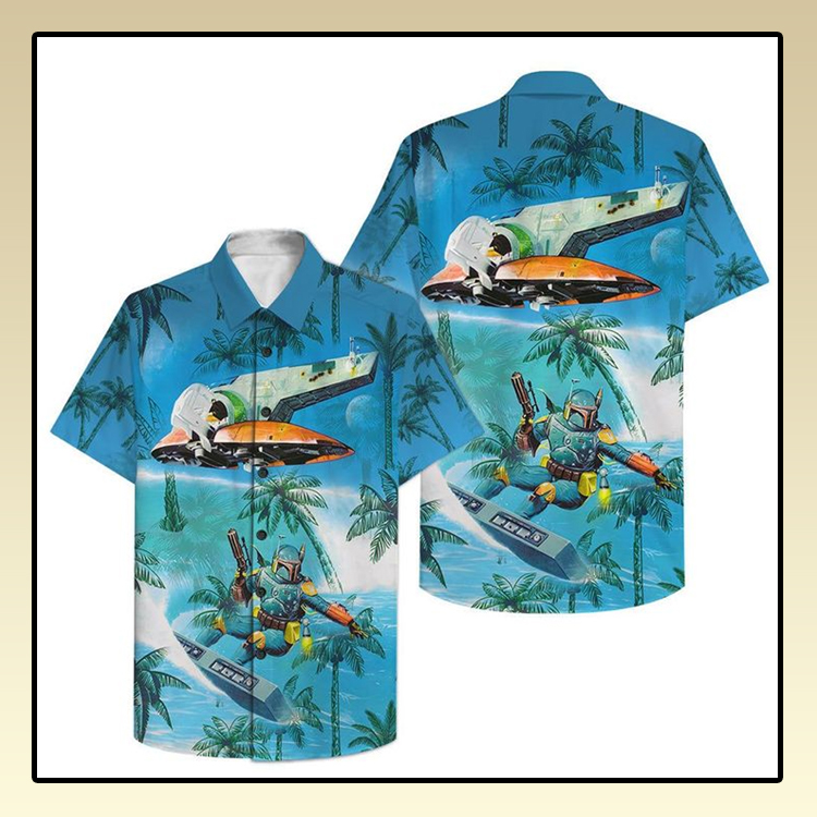 Mandalorian Surfing Hawaiian Shirt 3 Mandalorian Surfing Hawaiian Shirt3