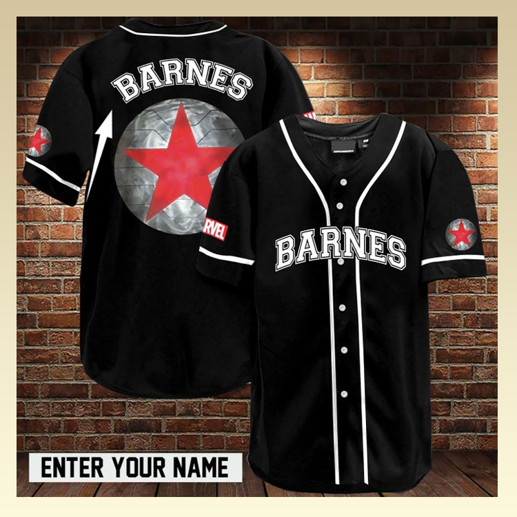 Marvel custom name Baseball Jersey Shirt