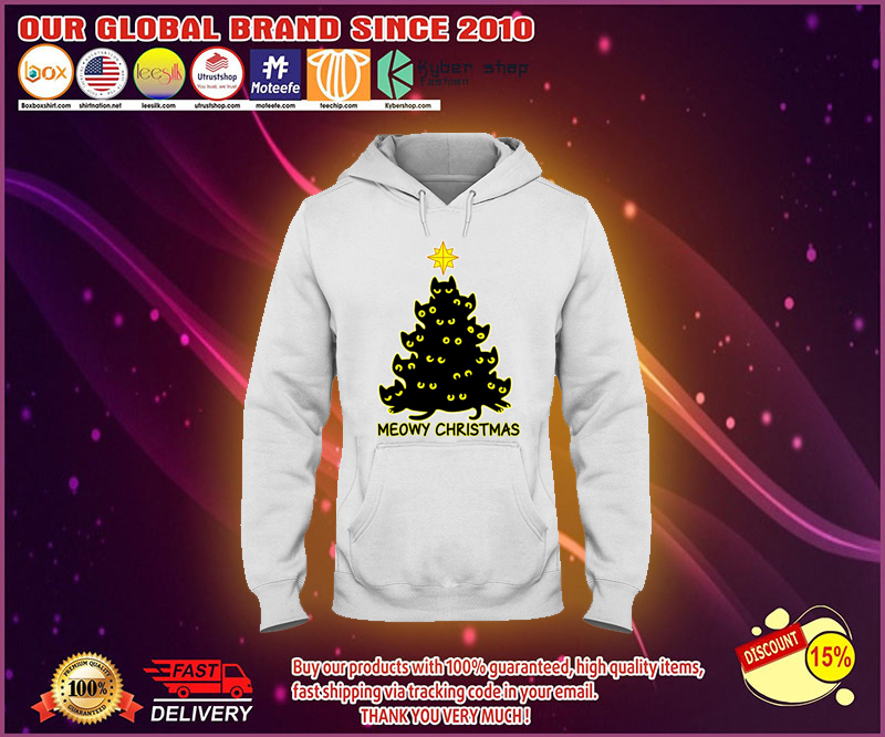 Meowy Christmas sweatshirt, hoodie 8 Meowy Christmas hoodie