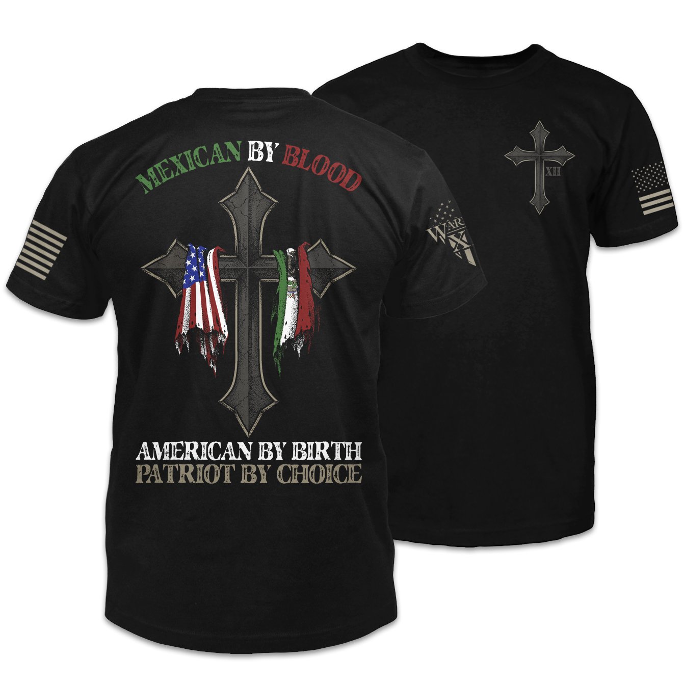 Mexican By Blood American By Birth Patriot By Choice 3d T Shirt