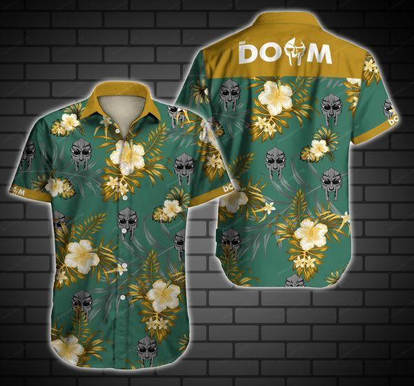 Mf doom hawaiian shirt as