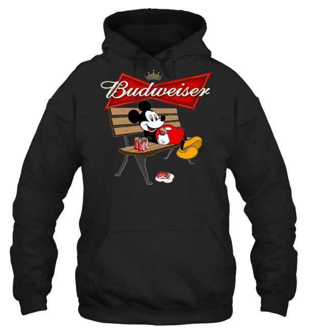 Mickey mouse budweiser hooide