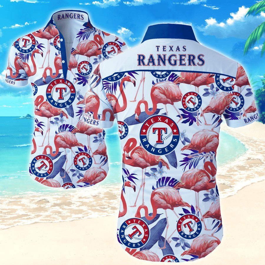 Mlb Texas Rangers hawaiian shirt