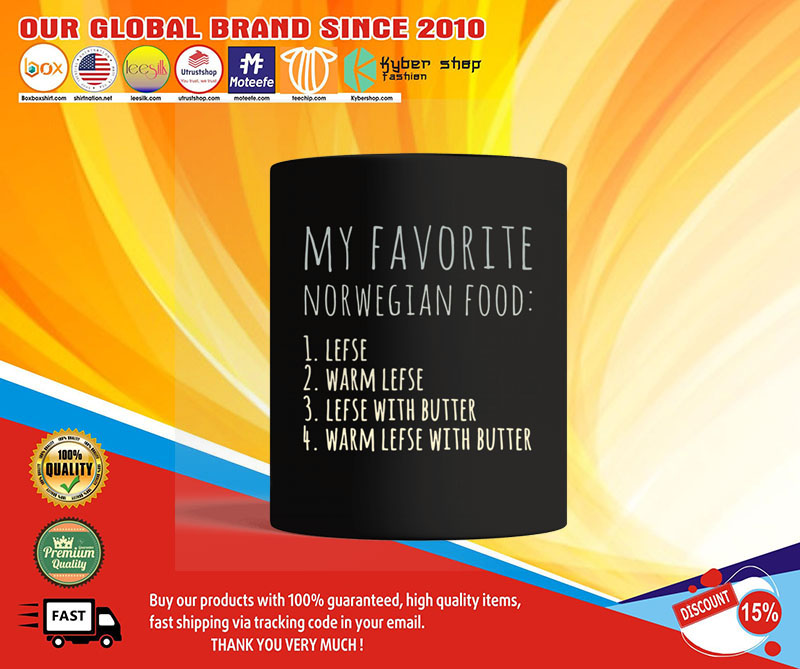 MyfavoriteNorwegianfoodlefewarmlefseleesewithbuttermug