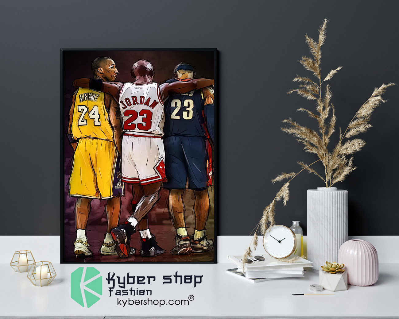 NBA Legend modern wall art poster 4