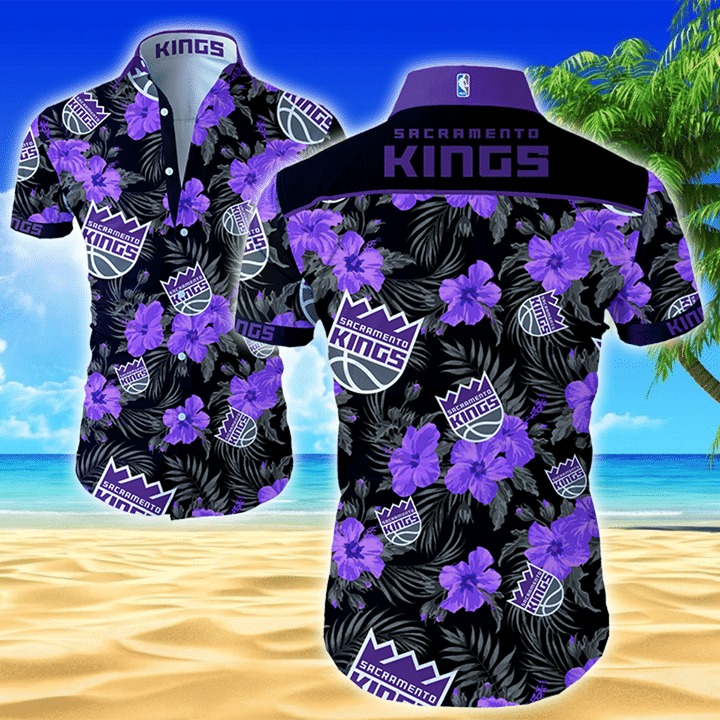 NBA sacramento kings hawaiian shirt