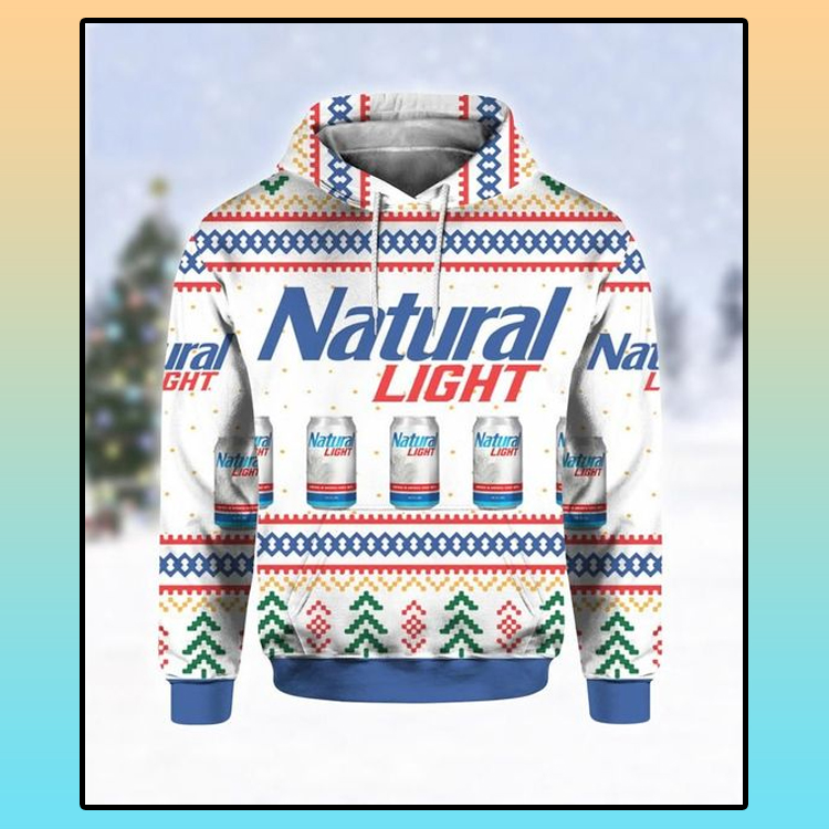Natural Light Beer Ugly Christmas 3D Hoodie 5 Natural Light Beer Ugly Christmas 3D Hoodie 1