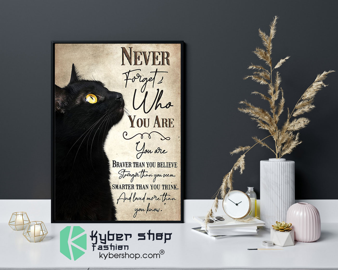 Never forget you are braver than you believe stronger than you seem poster9