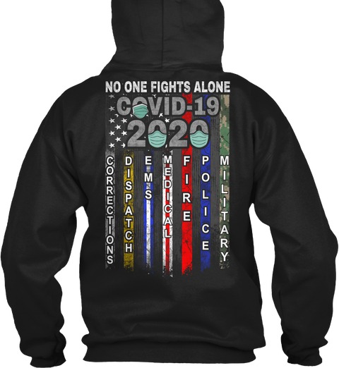 Noonefightsalonecovid hoodie