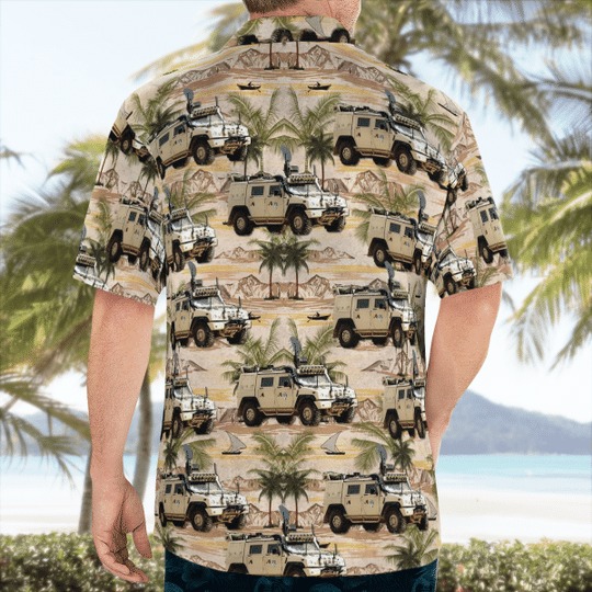 Norwegian army iveco LMV hawaiian shirt 3