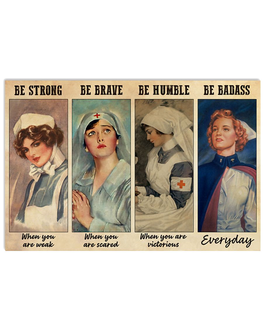 Nurses Be Strong poster
