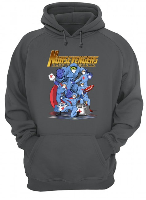 Nursevengers Nurse avenger save the world hoodie