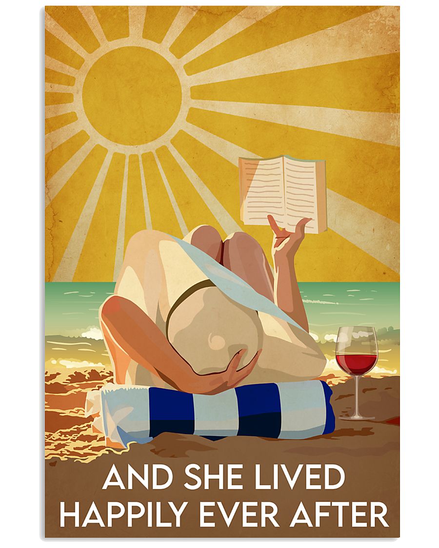 Ocean she lived happily ever after poster