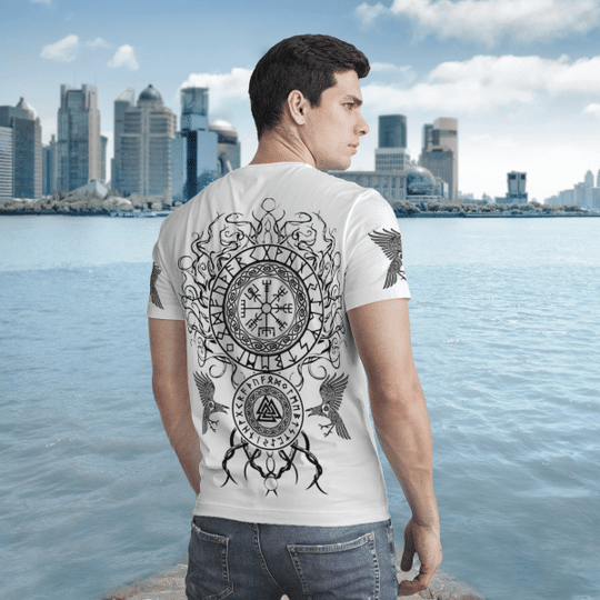 Odin Raven And Yggdrasil 3d Hoodie And Shirt 3 Odin Raven And Yggdrasil 3d Hoodie And Shirt4