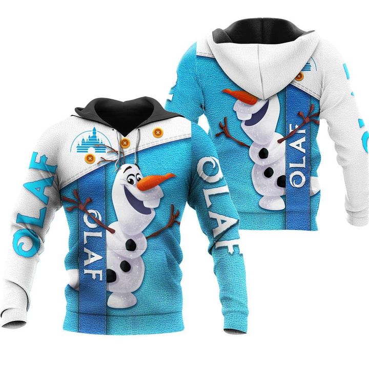 Olaf snowmen 3D all over print Hoodie