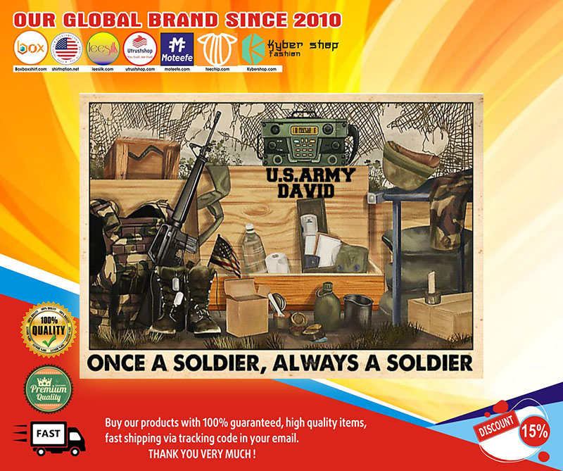 Onceasoldieralwaysasoldierposter