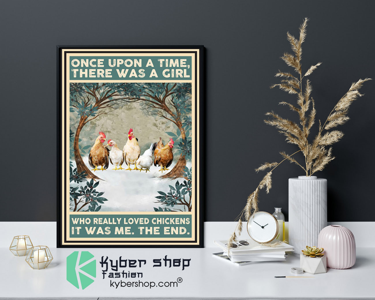 Once upon a time there was a girl who really loved chickens poster 9 Once upon a time there was a girl who really loved chickens poster9
