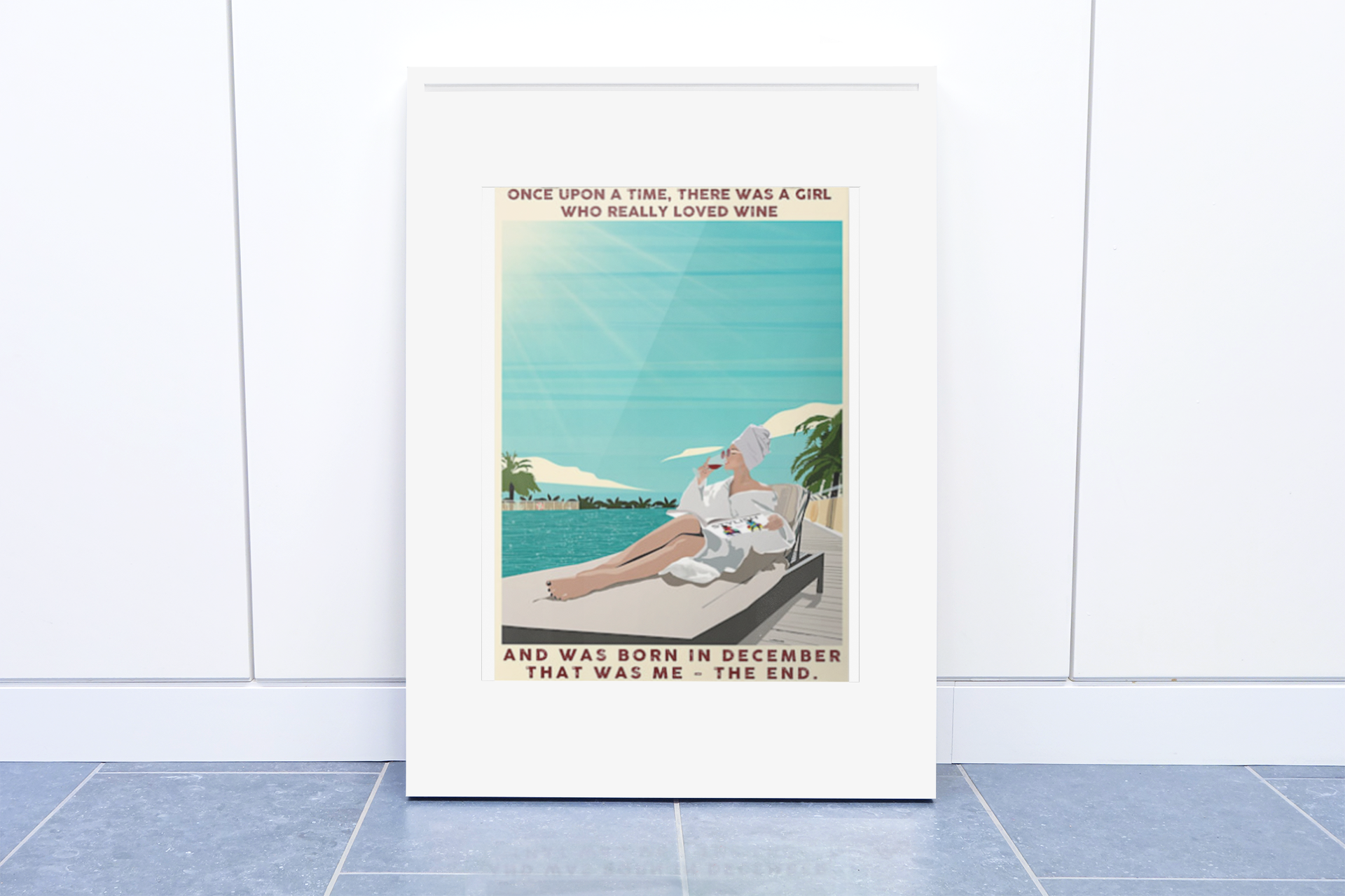 Onceuponatimetherewasagirlwhoreallylovedwineandwasbornindecemberposter