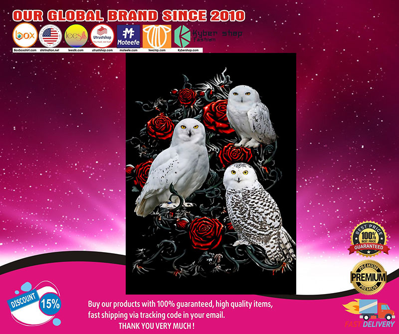 Owlsandrosesposter