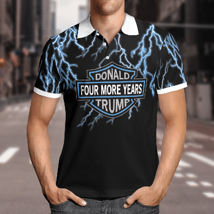 Lighting Donald Trump Four More Years 3d shirt and hoodie 4 Donald Four More Years Trump T Shirt4