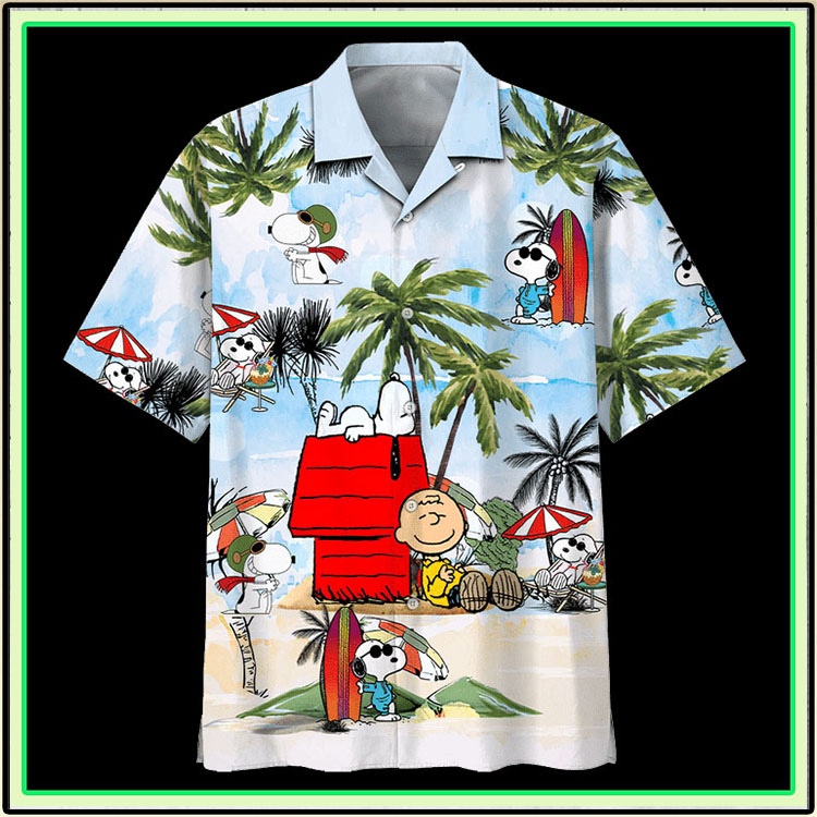 Peanuts snoopy summer time hawaiian shirt 4 Peanuts snoopy summer time hawaiian shirt2