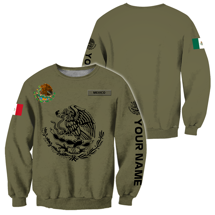 Mexican Custom personalized Name 3D Hoodie and shirt 3 Personalized Mexican 3D T Shirt And Hoodie2