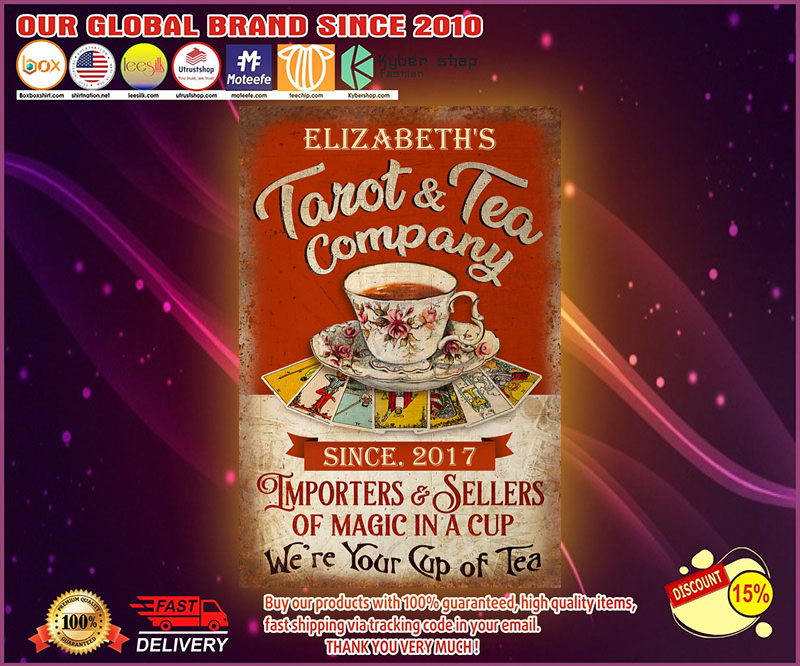 Personalized Tarot and tea company importers and sellers of magic in a cup poster 8 Personalized Tarot and tea company importers and sellers of magic in a cup poster